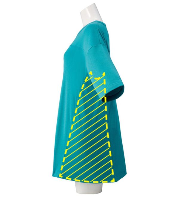 LAVIENNE（ラヴィエンヌ）の「【ＣＯＶＥＲＯＳＳ（Ｒ）】猛暑対策チュニック（チュニック）」｜詳細画像