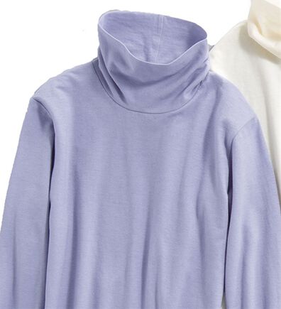 LAVIENNE（ラヴィエンヌ）の「カシミヤ入りシアー素材タートルネックインナー（肌着・インナーウェア）」