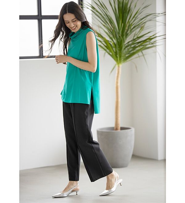 RANAN（ラナン）の「スリーブレスハイネックプルオーバー（カットソー）」｜詳細画像