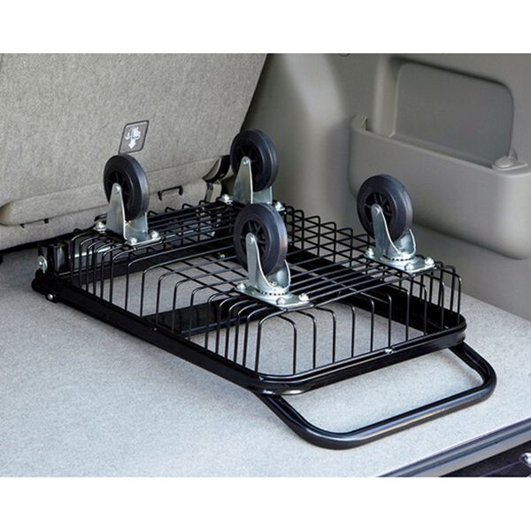 「５０ｋｇまで運べる折り畳みバスケット台車（エクステリア・屋外器具）」｜詳細画像