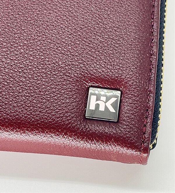 「＜ヒロココシノ・オム・ベーシック＞ソフトレザーラウンド長財布（メンズ財布・パスケース）」｜詳細画像