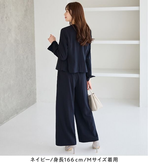 alotta（アロッタ）の「【３点セット】洗える！楽キレイセットスーツ（その他スーツ）」｜詳細画像