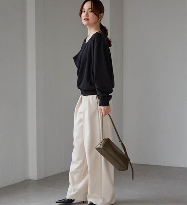 RANAN（ラナン）の「レイヤードデザインスウェット（トレーナー・スウェット）」｜詳細画像