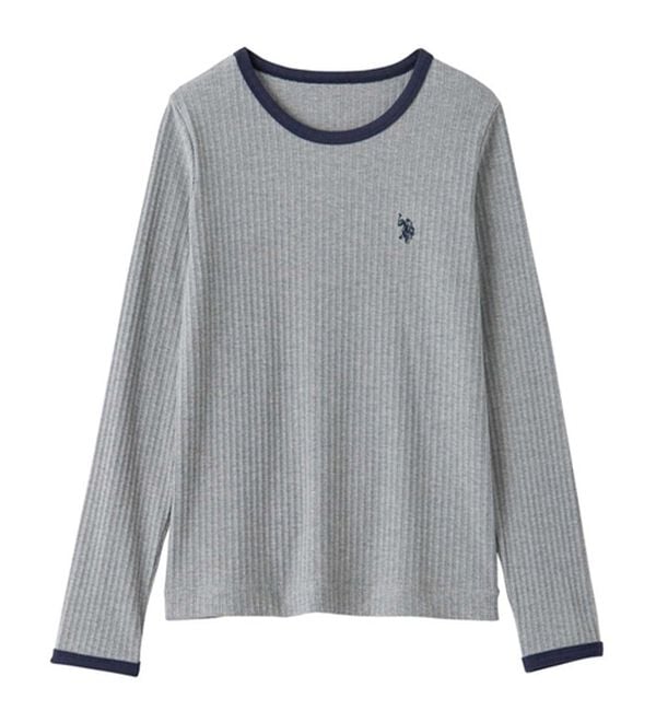 GeeRA（ジーラ）の「【U.S. POLO ASSN.】配色デザインリブロンT（カットソー）」｜詳細画像