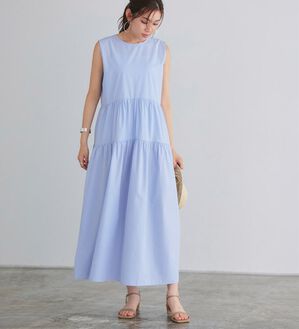 Pierrot（ピエロ）の「ラウンドティアードワンピース（カットソーワンピース）」｜詳細画像