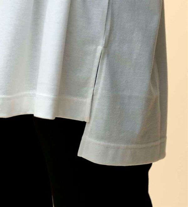 BELLUNA（ベルーナ）の「あぜ素材サイドリボン使いベストアンサンブル（アンサンブル）」｜詳細画像