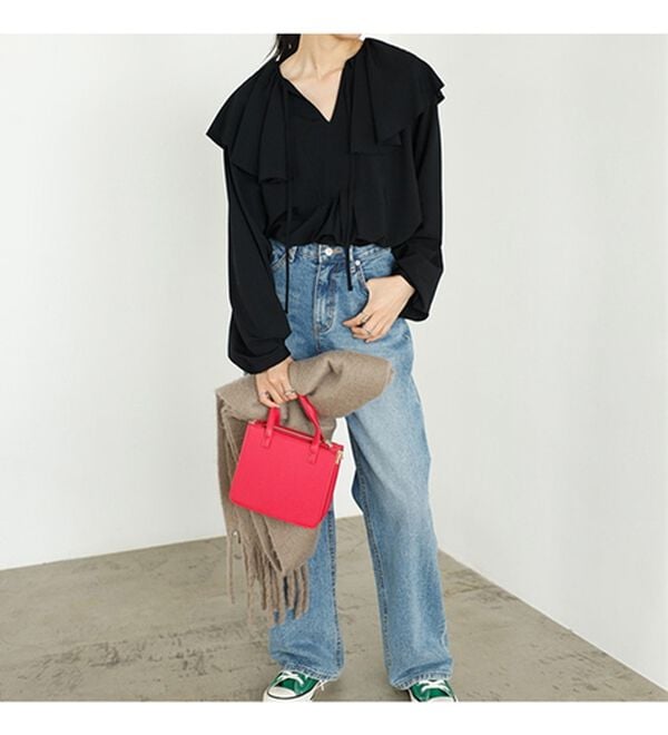 GeeRA（ジーラ）の「レース刺しゅう衿ブラウス（ブラウス）」｜詳細画像