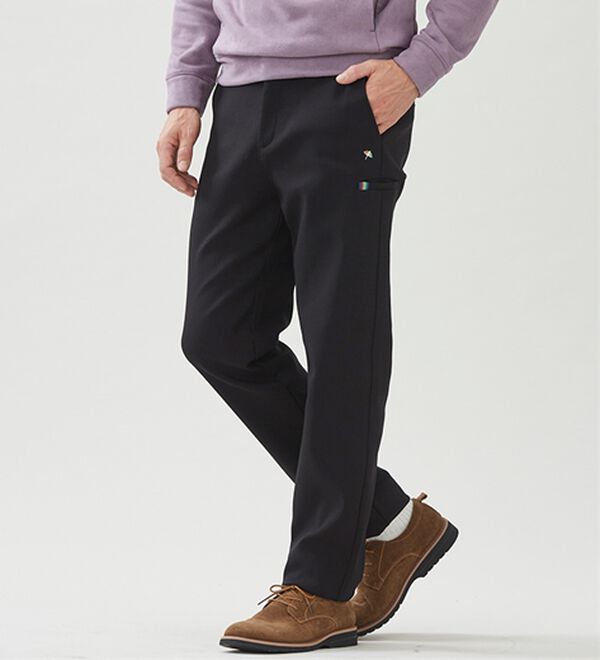 「＜アーノルド　パーマー＞のびのび裏フリースパンツ（メンズフルレングスパンツ）」｜詳細画像