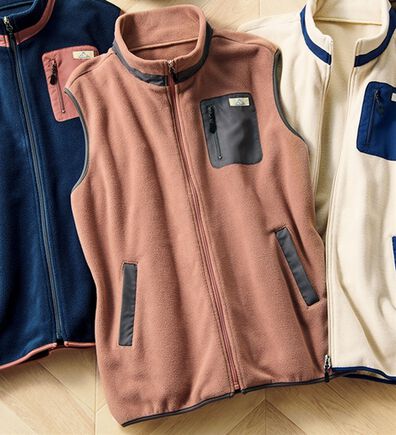 ルフラン（ルフラン）の「あったかフリースベスト（ベスト）」