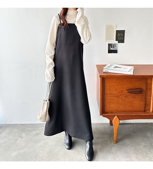 GeeRA（ジーラ）の「バックストラップデザインキャミワンピース（その他ワンピース）」｜詳細画像