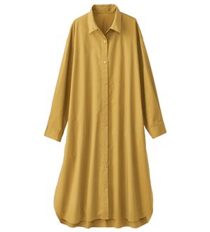 BELLUNA（ベルーナ）の「＜ＳＯＬＯＴＥＸ（Ｒ）＞ストレッチシャツワンピース（シャツワンピース）」｜キャメル