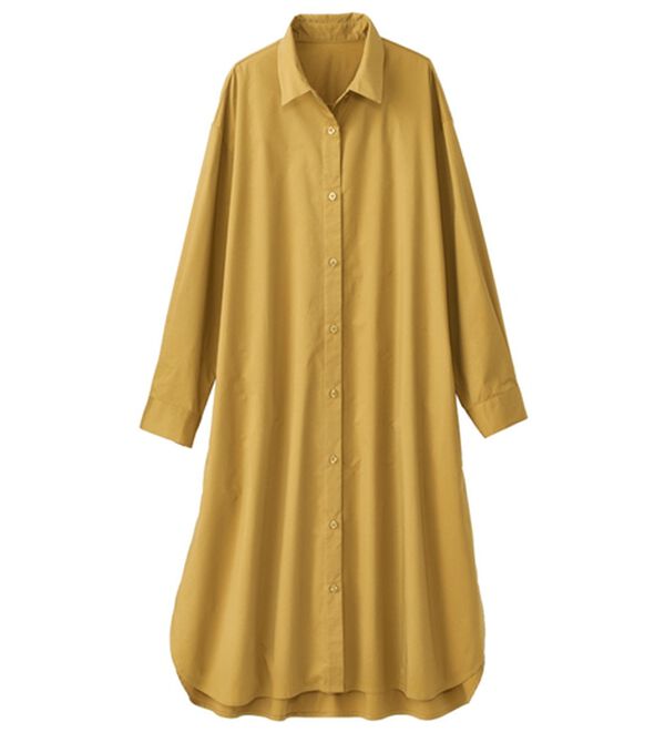 BELLUNA（ベルーナ）の「＜ＳＯＬＯＴＥＸ（Ｒ）＞ストレッチシャツワンピース（シャツワンピース）」｜キャメル