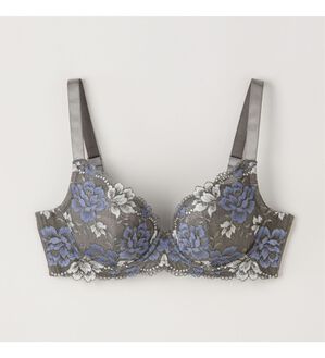 LAVIENNE（ラヴィエンヌ）の「グラマーさんの小胸見せブラ（ブラジャー）」｜チャコール