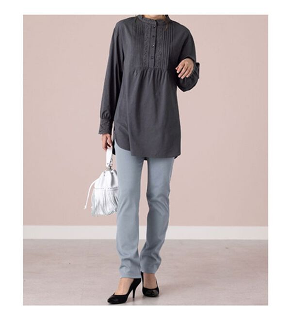 BELLUNA（ベルーナ）の「美ストレッチ素材レギンスパンツ（フルレングスパンツ）」｜詳細画像