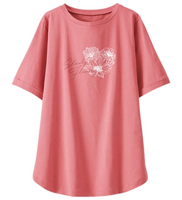 BELLUNA（ベルーナ）の「ヒンヤリ！着映えプリントプルオーバー（カットソー）」｜詳細画像