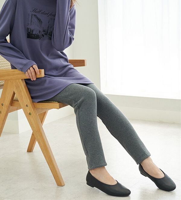 BELLUNA（ベルーナ）の「まるではく毛布！静電防止付裏ファーレギンス（スパッツ・レギンス）」｜詳細画像