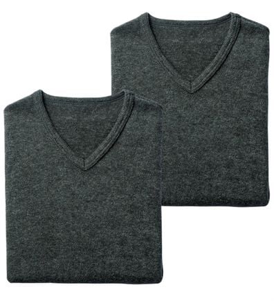 「日本製　３重奏のぬくもりエア３インナー　Ｖベスト（メンズ肌着・インナーウェア）」