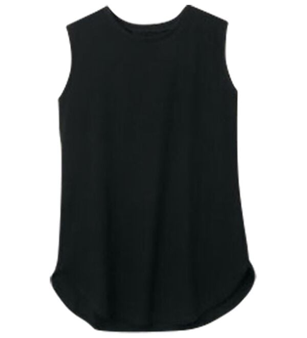 RANAN（ラナン）の「ひんやり！＜BC＞綿100％タンクトップ【選べる着丈】（カットソー）」｜詳細画像