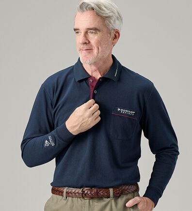 「＜ダンロップ・リファインド＞三拍子そろった定番ポロシャツ（メンズポロシャツ）」