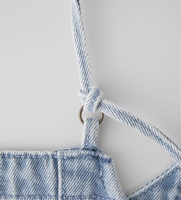 RANAN（ラナン）の「デニム素材キャミビスチェ（タンクトップ・キャミソール）」｜詳細画像