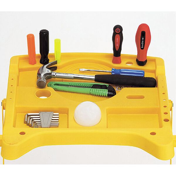 「便利なトレー付脚立（椅子・チェア・スツール）」｜詳細画像