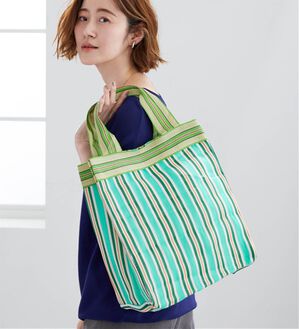 BELLUNA（ベルーナ）の「<INDIA>プラスチックバッグスクエア（その他バッグ）」｜グリーン系