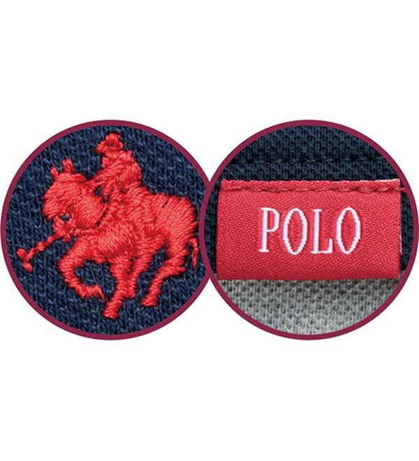 ルフラン（ルフラン）の「【２色組】【ＰＯＬＯ　ＢＣＳ】汗じみ対策ポロチュニック（チュニック）」｜詳細画像