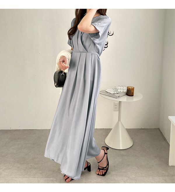 GeeRA（ジーラ）の「カシュクールフレアーワンピース（その他ワンピース）」｜詳細画像