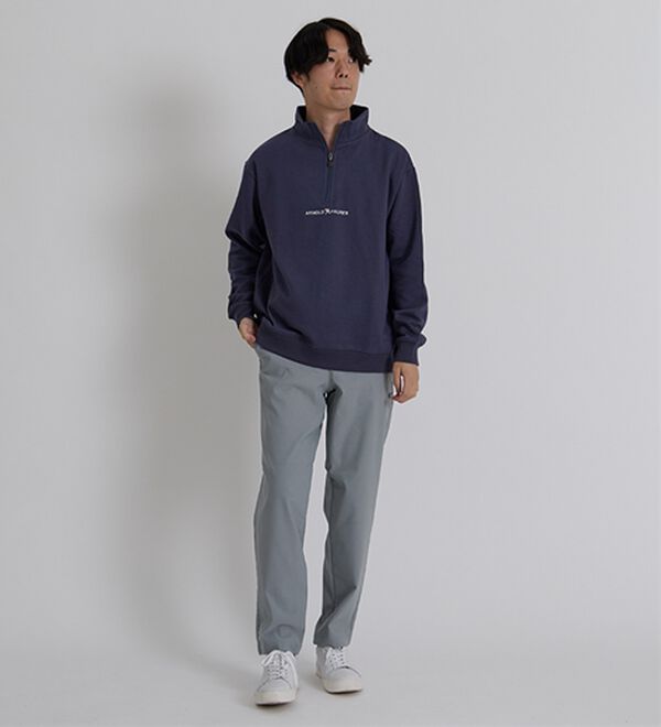 「＜アーノルド　パーマー＞快適ストレッチ裏起毛パンツ（メンズフルレングスパンツ）」｜詳細画像