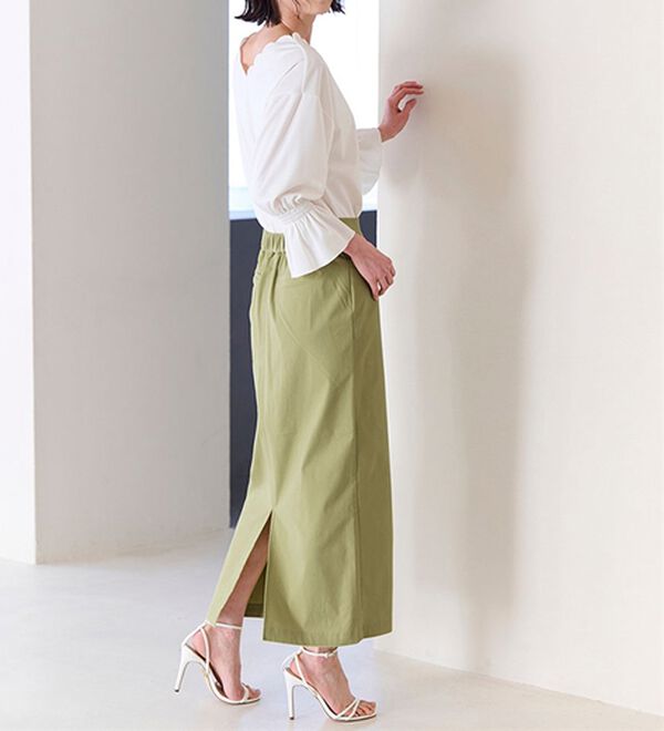 RANAN（ラナン）の「〈グラフェン〉ハイスペックストレッチナロ－スカート（ロングスカート）」｜詳細画像