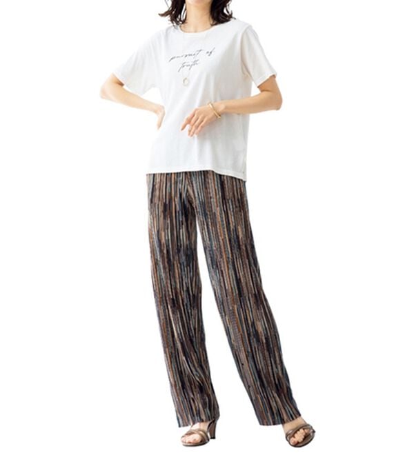 ルフラン（ルフラン）の「【２点セット】【必携】さら涼ワンピ&times;パンツ（セットアップ）」｜詳細画像