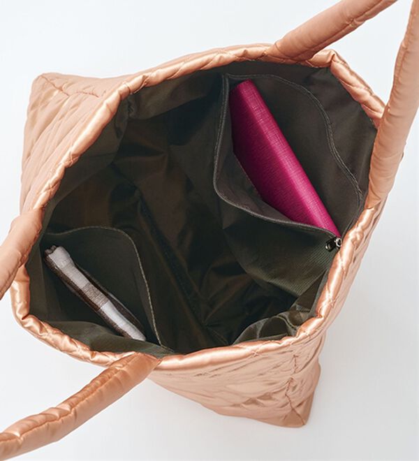 RANAN（ラナン）の「パデッドキルトトートバッグ（ハンドバッグ）」｜詳細画像