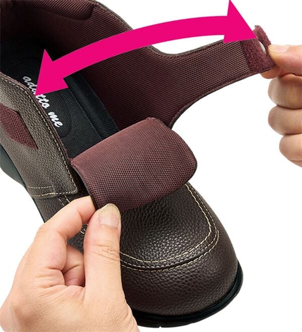 ルフラン（ルフラン）の「ラシーナコンフォート　ガバッと開く５Ｅショートブーツ（ブーツ）」｜詳細画像
