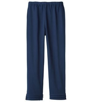 LAVIENNE（ラヴィエンヌ）の「着回し自在パンツ（クロップドパンツ）」｜ネイビー 7分丈