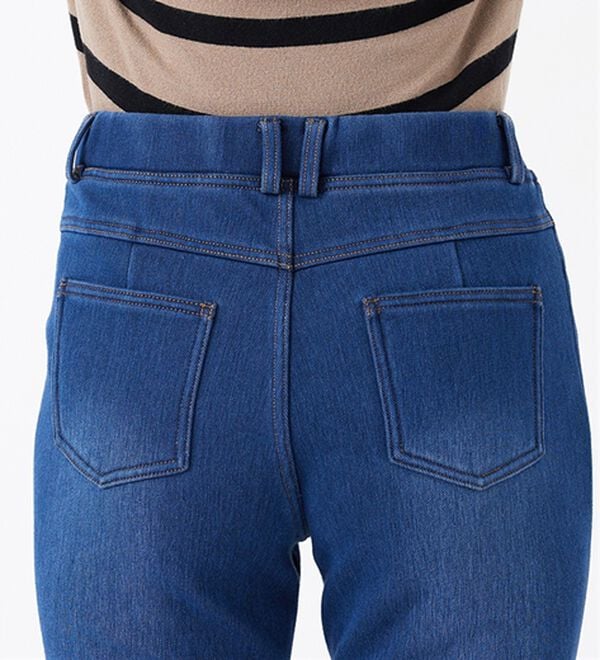 BELLUNA（ベルーナ）の「裏ベロアストレッチ素材レギンスパンツ（フルレングスパンツ）」｜詳細画像