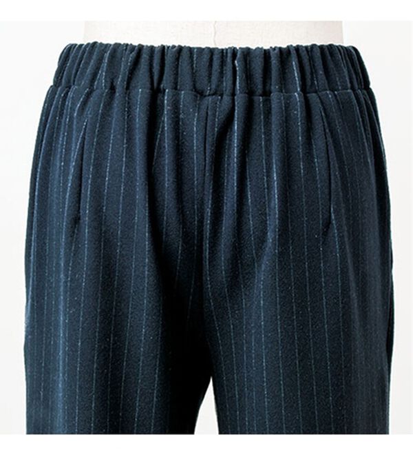 VINNO（ヴィノ）の「＜日本製＞尾州生地・ふんわりタッチワイドパンツ（ワイドパンツ・ガウチョ）」｜詳細画像