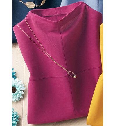 ルフラン（ルフラン）の「お茶の加工で安心大人のチュニック（チュニック）」