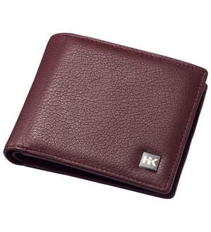 「＜ヒロココシノ・オム・ベーシック＞ソフトレザー折財布（メンズ財布・パスケース）」｜ブラウン