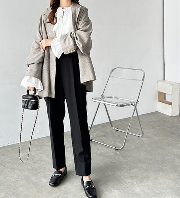 GeeRA（ジーラ）の「美脚きれい魅せ！テーパードパンツ（フルレングスパンツ）」｜詳細画像