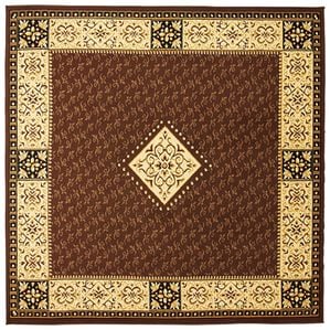 「エジプト製お買得ウィルトン織カーペット（カーペット）」｜ダイヤブラウン