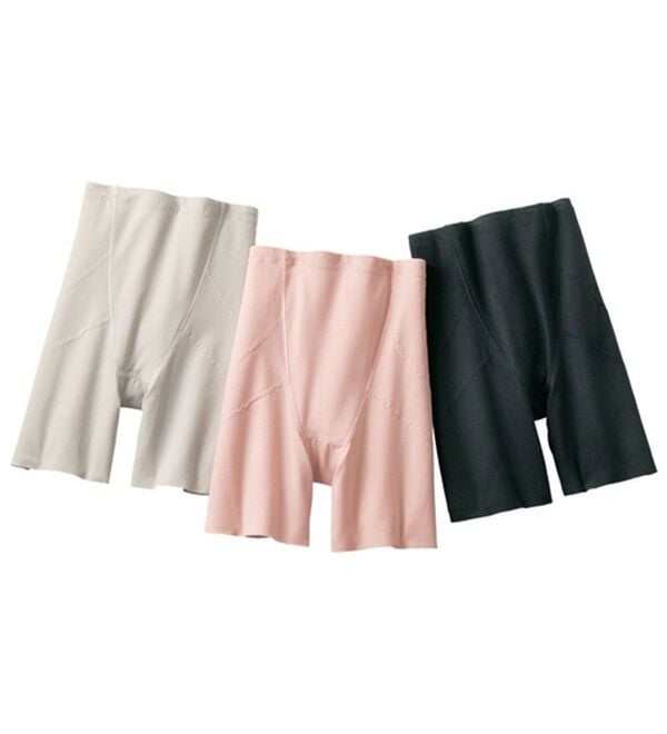 「【３色組】はくだけ後ろ姿スッキリ！ガードル（ショーツ）」｜3色組