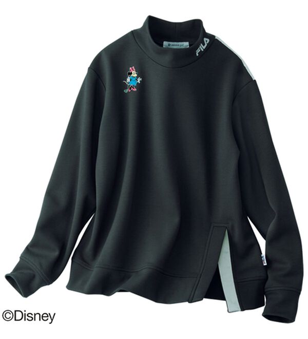 BELLUNA（ベルーナ）の「【Ｄｉｓｎｅｙ／ＦＩＬＡ】ダンボールニットスリットプルオーバー（カットソー）」｜詳細画像