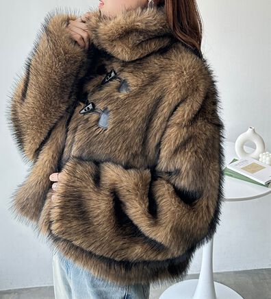 Diolen ファーコート ブラウン 専用Diolen cotton + hausammann+moos