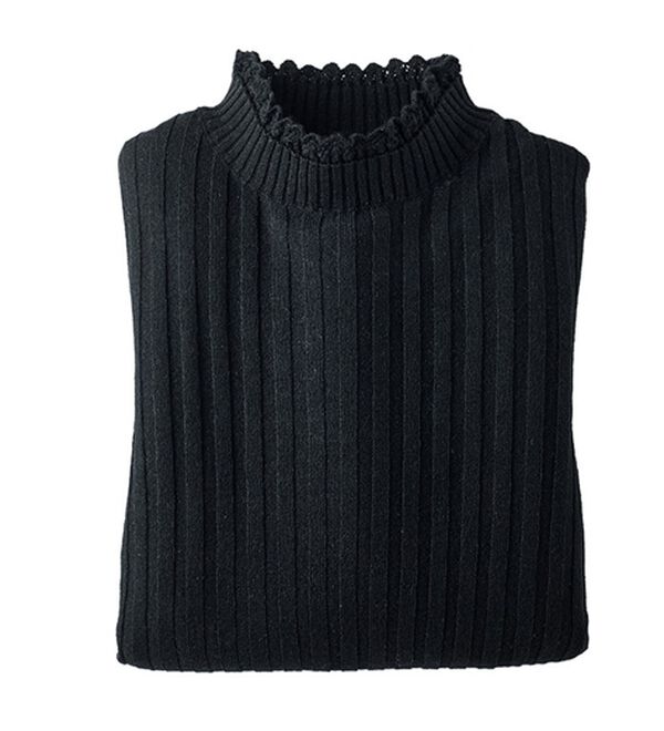 BELLUNA（ベルーナ）の「ウール入りウォッシャブルセーター（ニット・セーター）」｜詳細画像