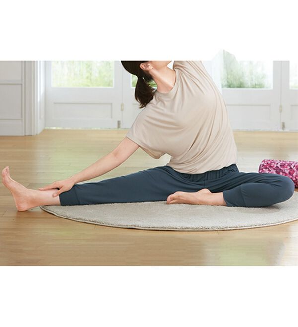 LAVIENNE（ラヴィエンヌ）の「サラッと快適リラックスパンツ（スポーツウェア）」｜詳細画像