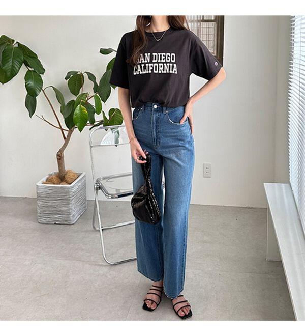 GeeRA（ジーラ）の「【ｃｈａｍｐｉｏｎ】ロゴＴシャツ（Tシャツ）」｜詳細画像