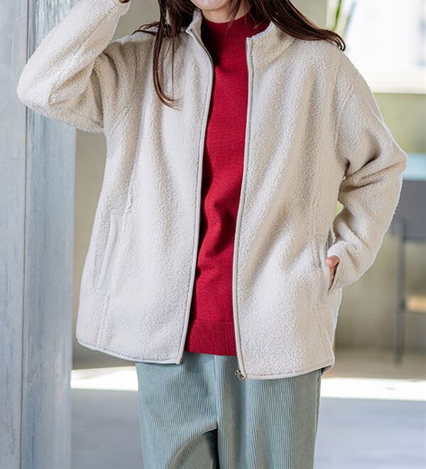 BELLUNA（ベルーナ）の「もちもちニットゆったり快適チュニック（チュニック）」｜詳細画像