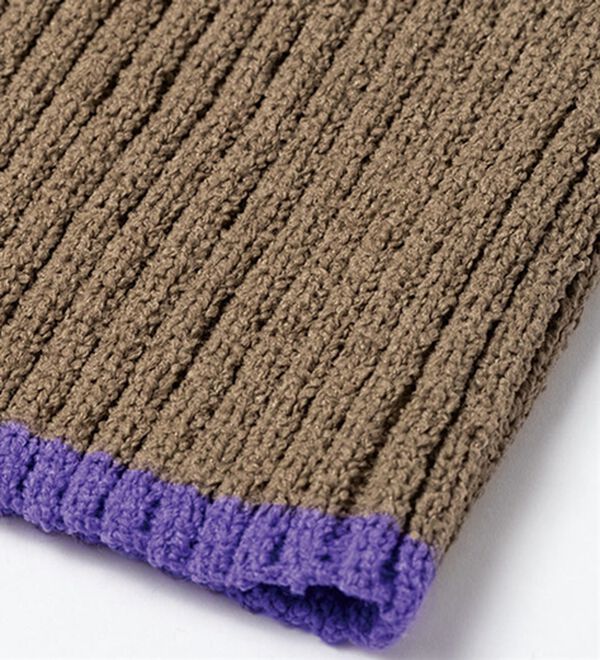 RANAN（ラナン）の「もちもちリブパイピングハイネックニット（ニット・セーター）」｜詳細画像