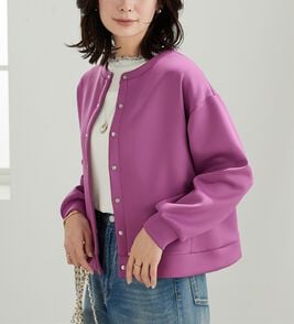 BELLUNA（ベルーナ）の「きれい見えスナップボタンカーディガン（ニットカーディガン）」