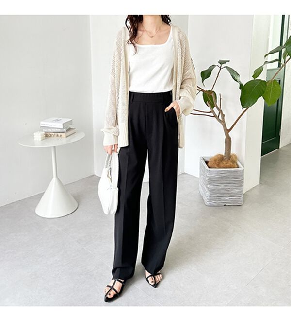 GeeRA（ジーラ）の「２ｗａｙテレコリブタンクトップ（タンクトップ・キャミソール）」｜詳細画像